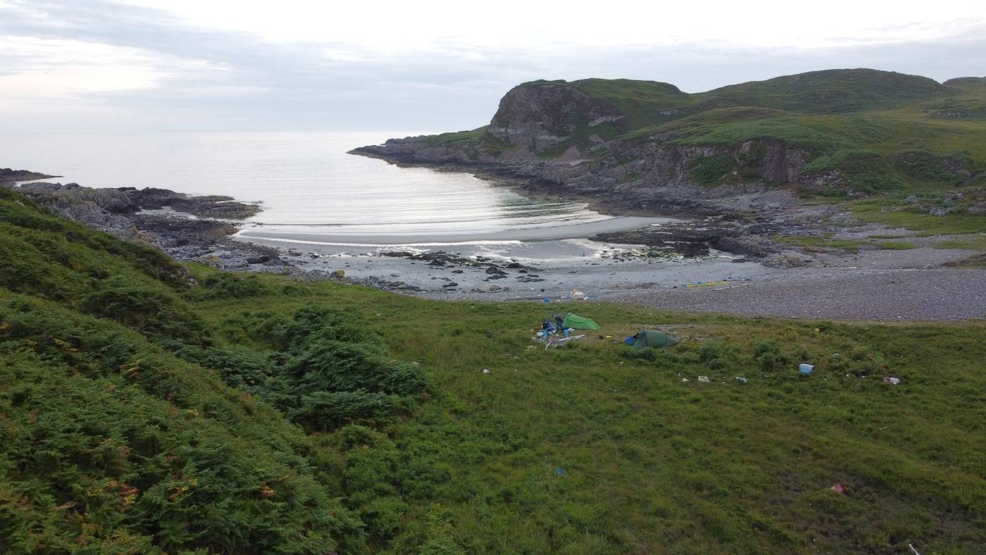 camping, scotland, wild, mull, sea, kayak